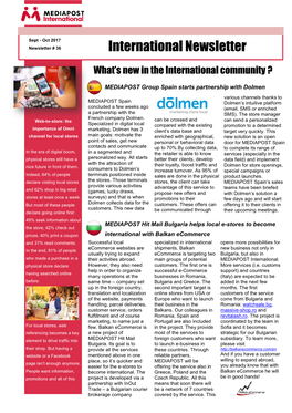 International Newsletter