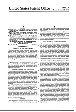 United States Patent Office Patented June 13, 1972