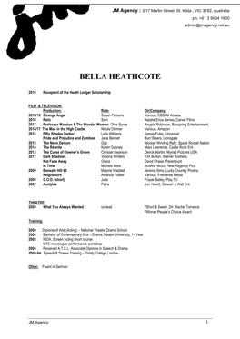 Bella Heathcote