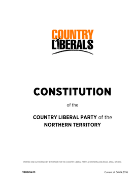 Country Liberal Party of the Northern Territory