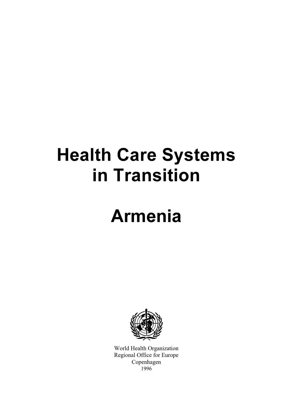 Health Care Systems in Transition