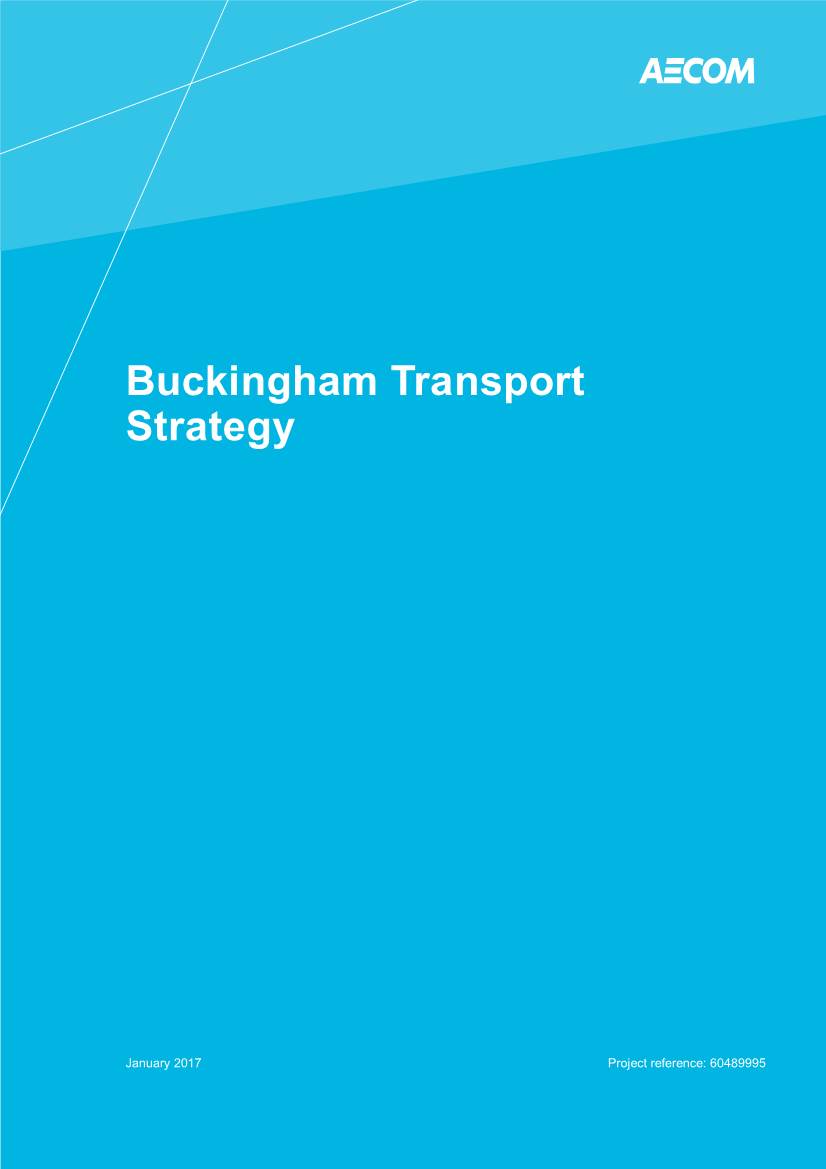 Buckingham Transport Strategy Final Report