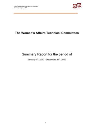 The Women's Affairs Technical Committees