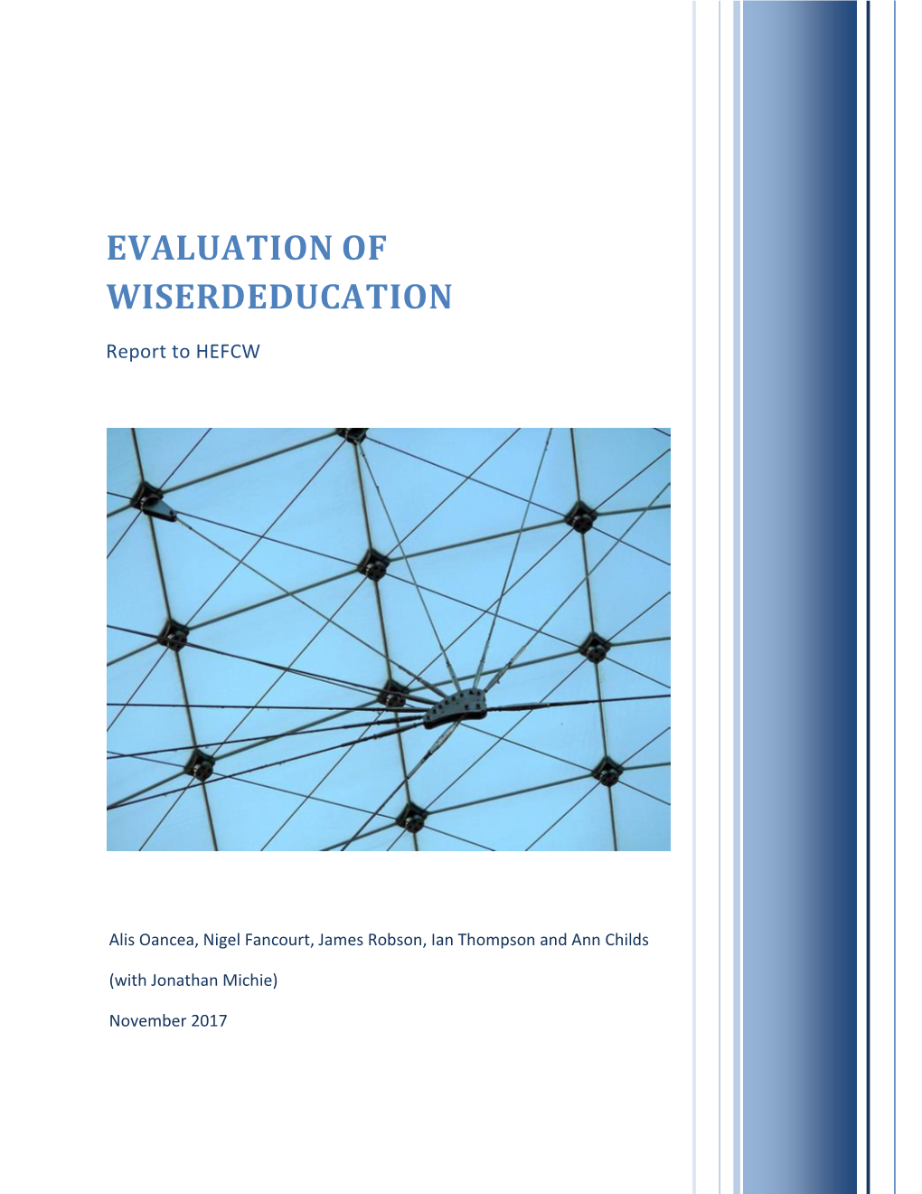 Evaluation of Wiserdeducation