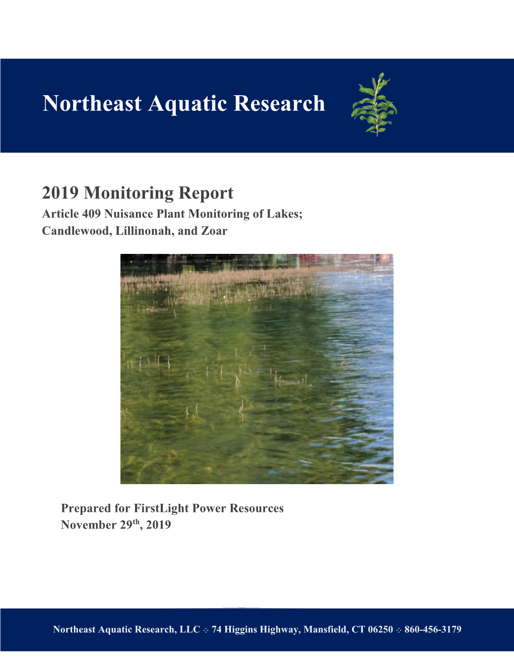 Northeast Aquatic Research