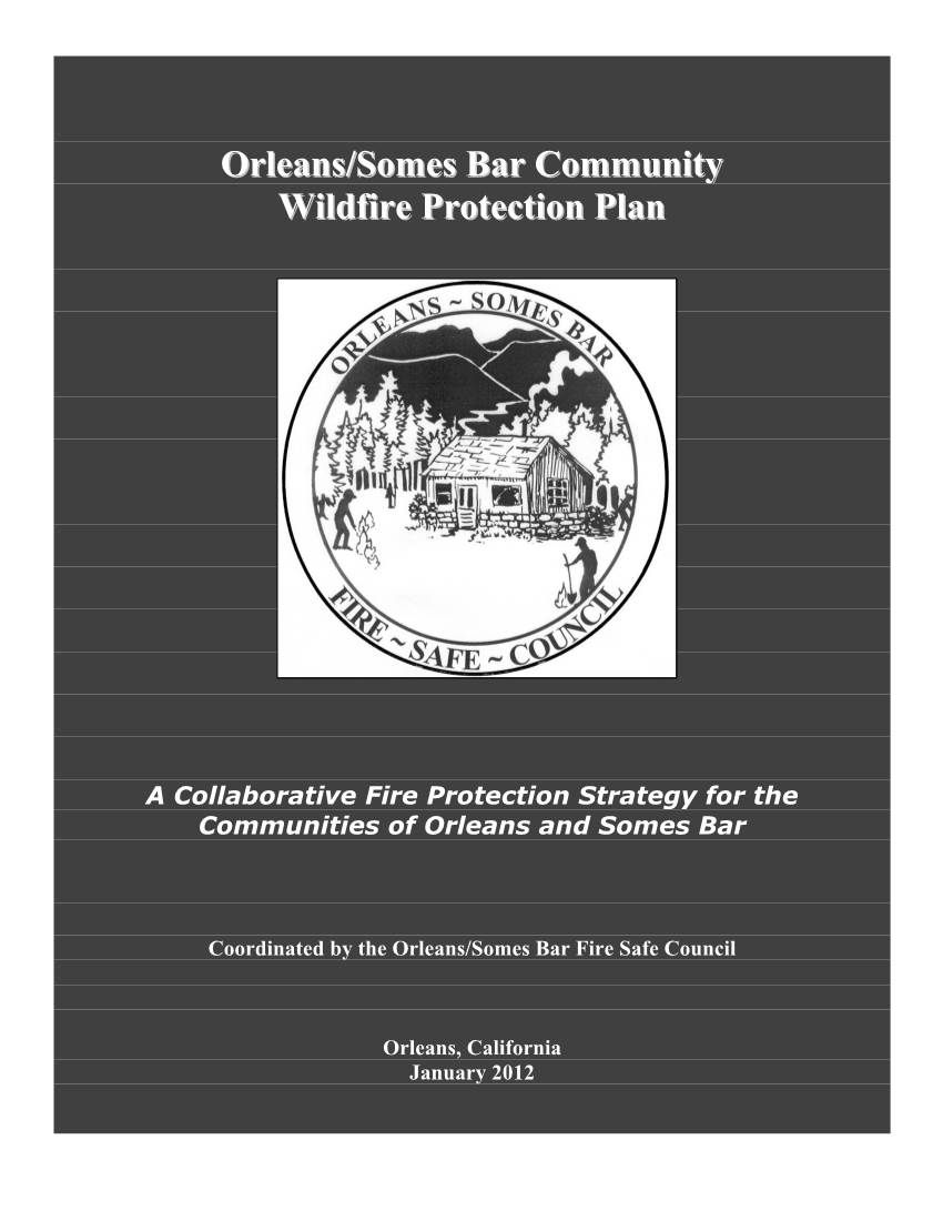 Orleans/Somes Bar Community Wildfire Protection Plan