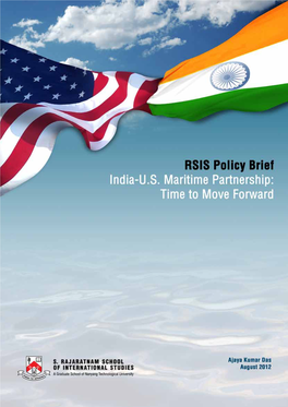 India-US Maritime Partnership: Time to Move Forward