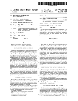 (12) United States Plant Patent (10) Patent No.: US PP24,074 P2 Lannes (45) Date of Patent: Dec