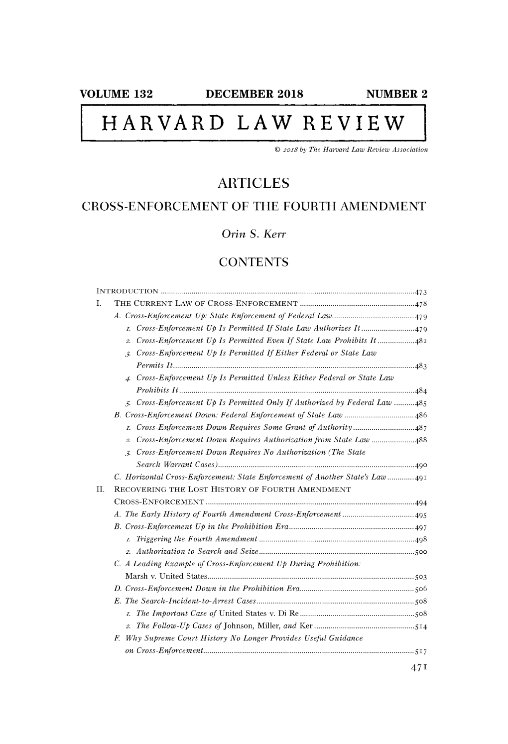 Harvard Law Review