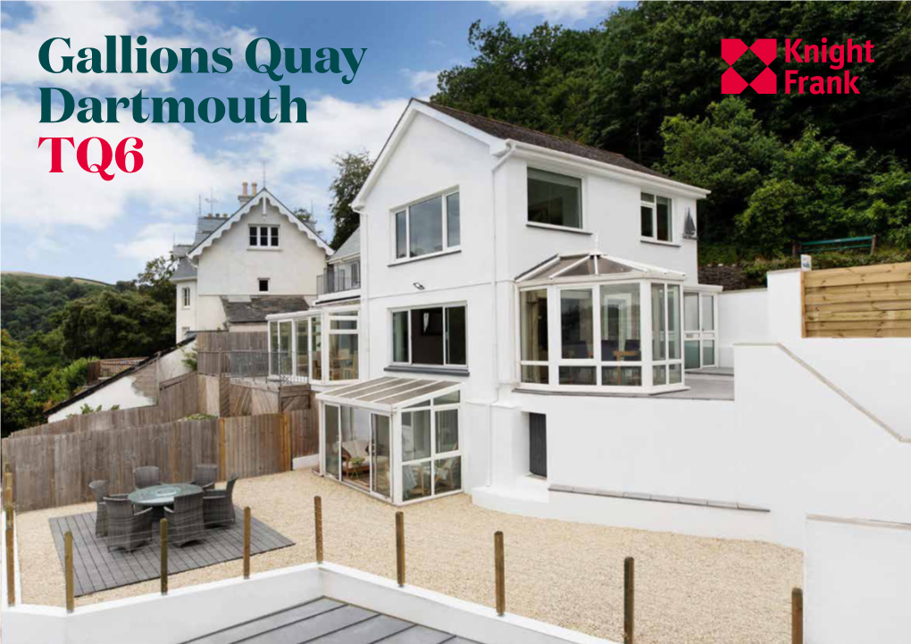 Gallions Quay Dartmouth TQ6 a Wonderful Waterfront Home with Superb Panoramic Views Over the River