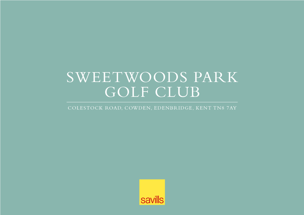 Sweetwoods Park Golf Club