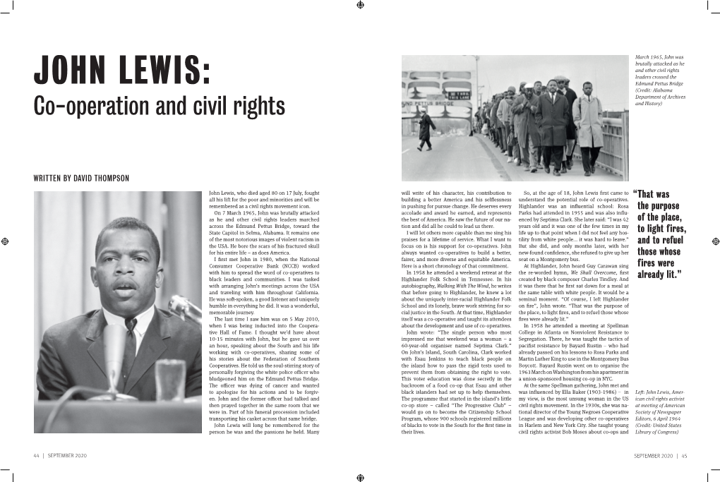 JOHN LEWIS: Edmund Pettus Bridge (Credit: Alabama Department of Archives Co-Operation and Civil Rights and History)