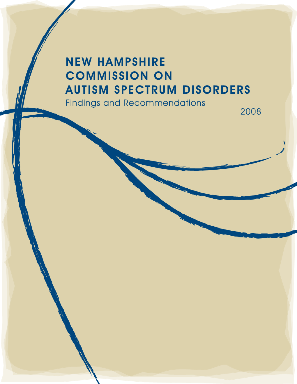 NH Commission on Autism Spectrum Disorders-2008