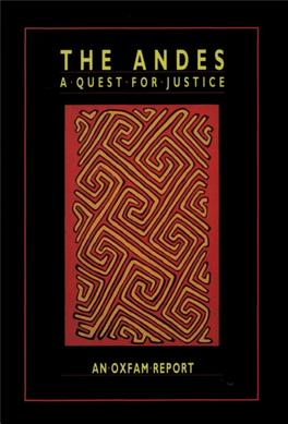 THE ANDES QUEST FORJUSTICE NEIL Macdonald