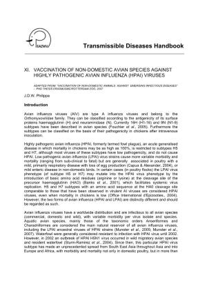 Transmissible Diseases Handbook