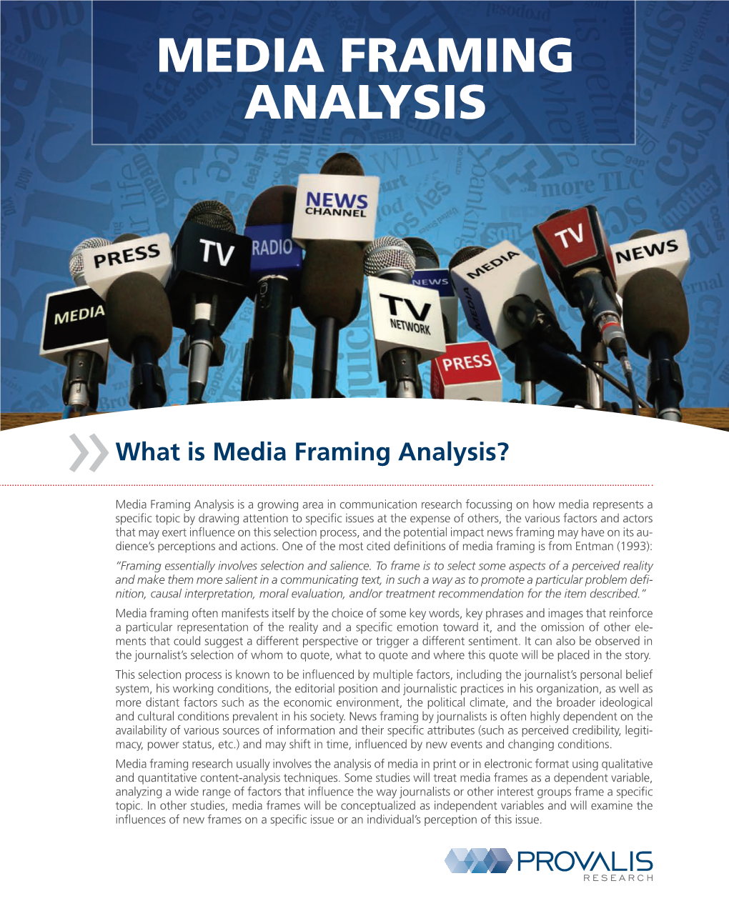 Media Framing Analysis