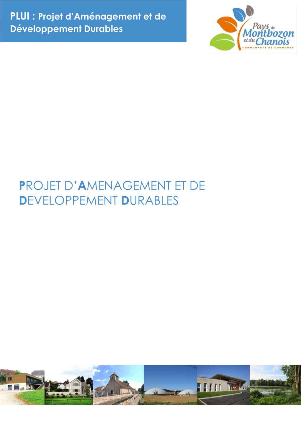 Projet D'amenagement Et De Developpement Durables (Padd)