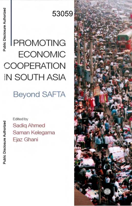 Promoting Economic Cooperation in South Asia Ii Promoting Economic Cooperation in South Asia Promoting Economic Cooperation in South Asia