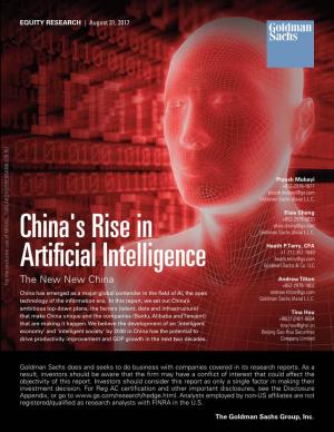 China's Rise in Artificial Intelligence
