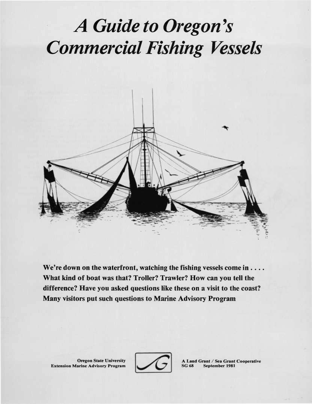 A Guide to Oregon 9S Commercial Fishing Vessels
