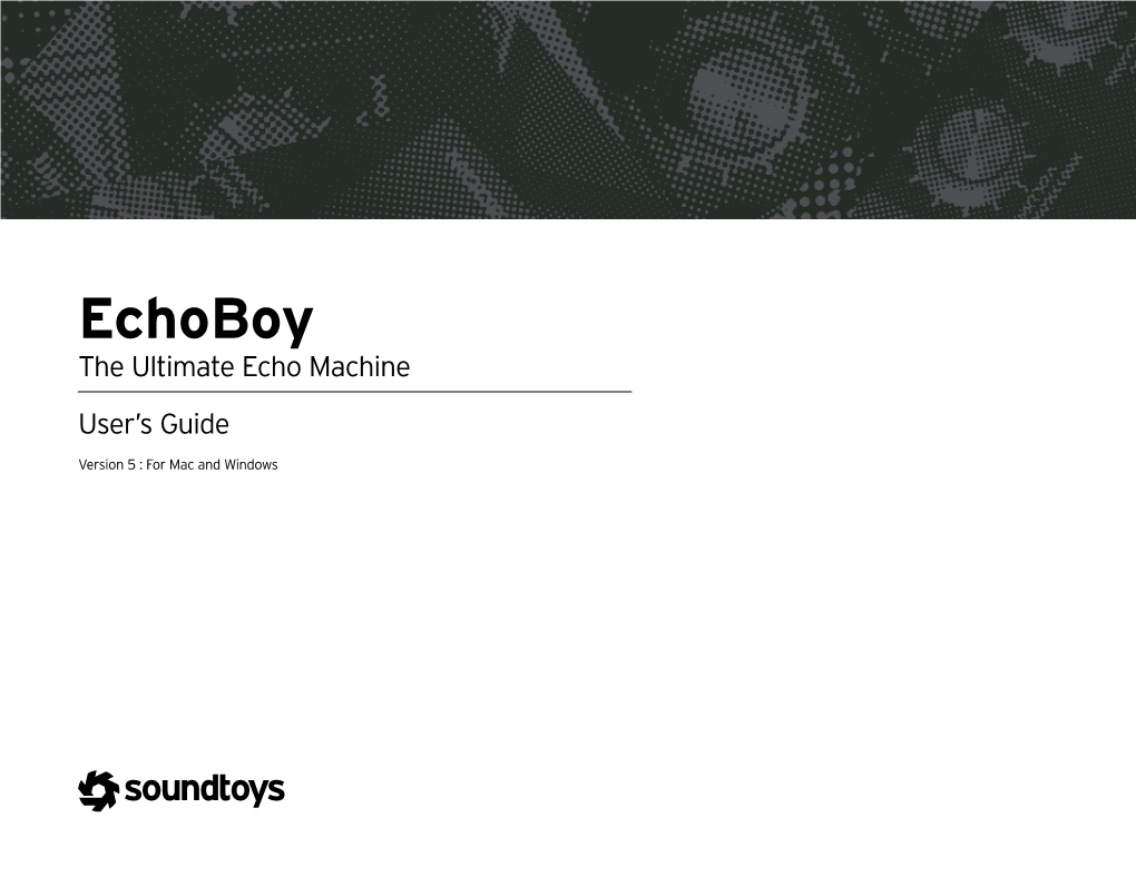 Echoboy-Manual.Pdf