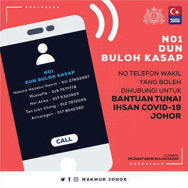 COVID Senarai No ADUN Bantuan Ihsan Johor