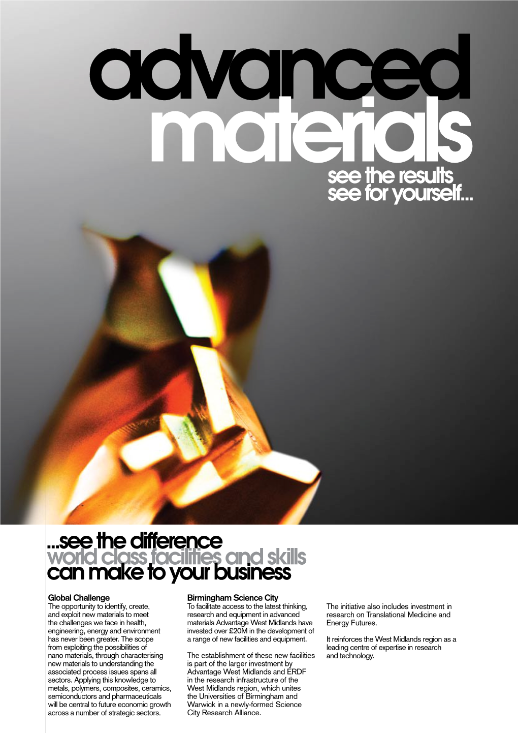 Advanced Materials Brochure