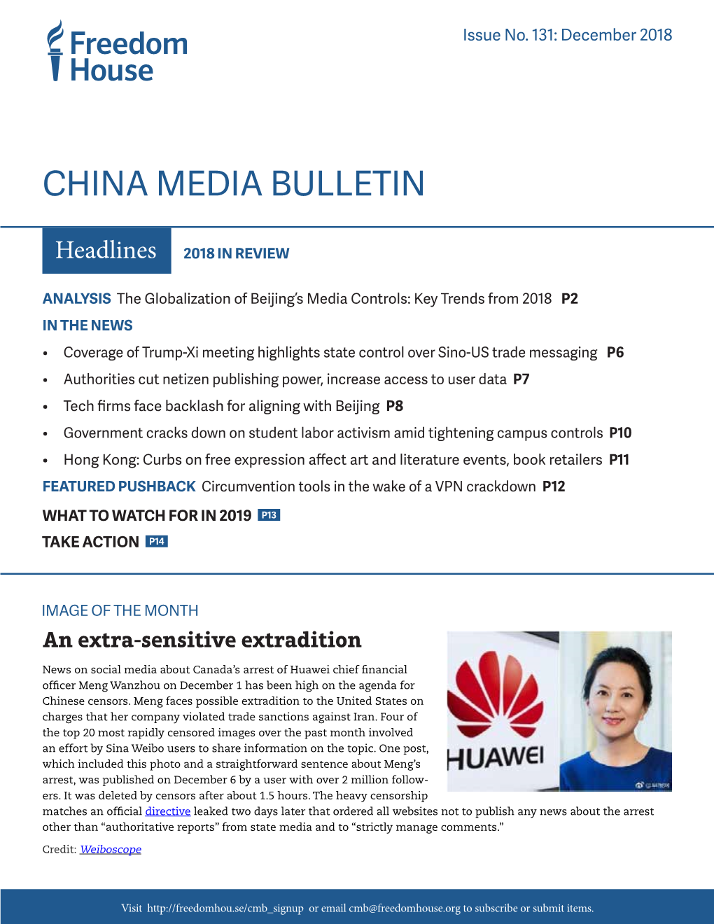 China Media Bulletin