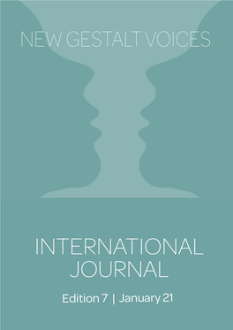 INTERNATIONAL JOURNAL Edition 7 | January 21