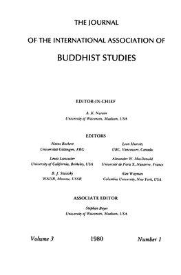 The San-Lun Assimilation of Buddha-Nature and Middle Path Doctrine, by Aaron K