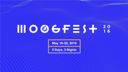 Moogfest Presents Performances by Pioneers in Electronic Music, Alongside Pop and Avant Garde Experimentalists of Today