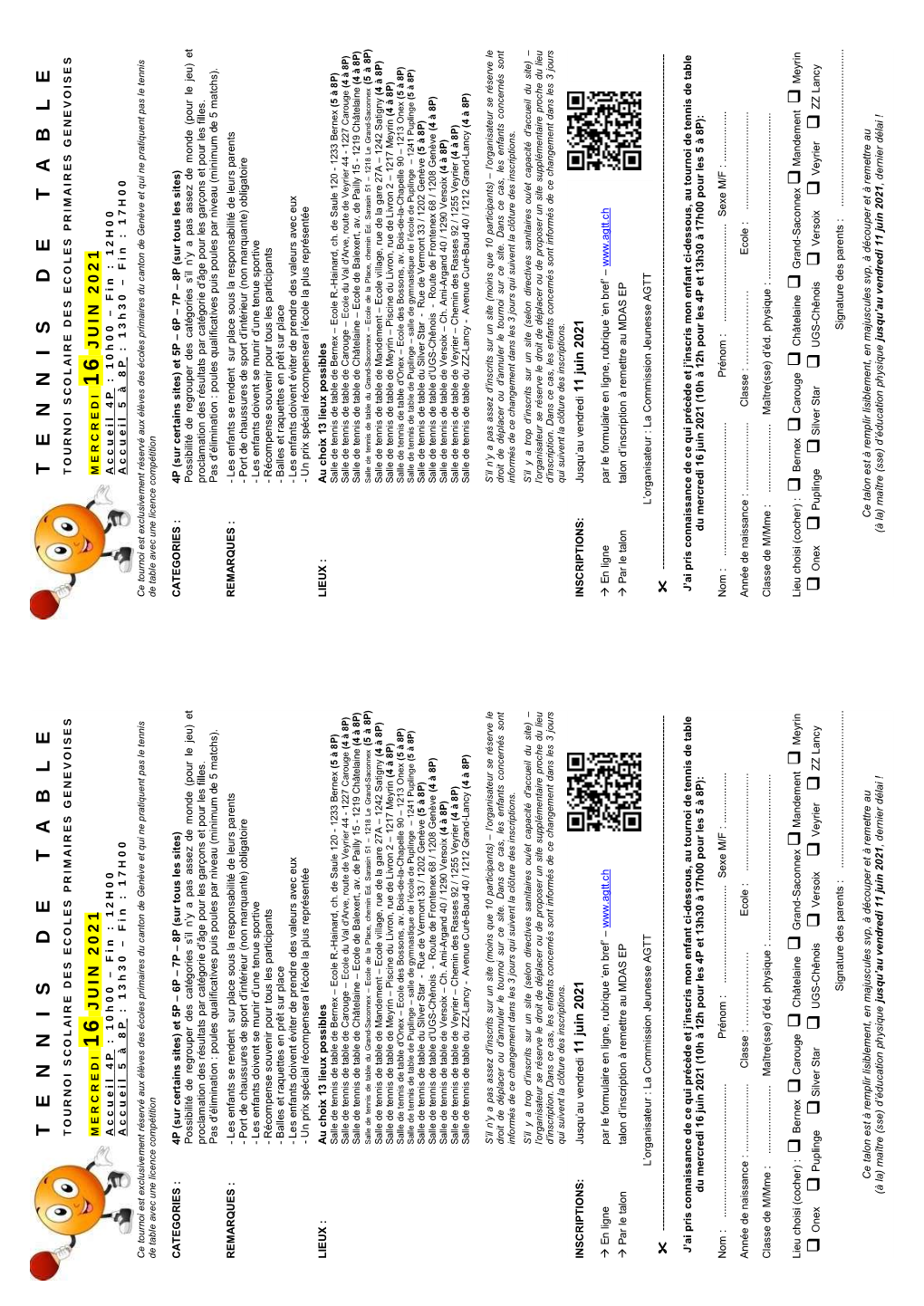 20210616-Inscription Et Informations-Parents-Tt-A4.Pdf