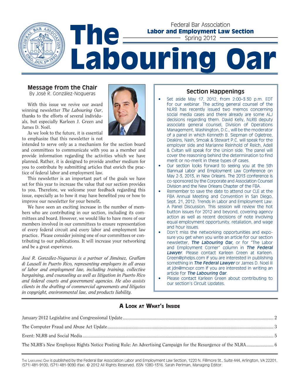 Labouring Oar