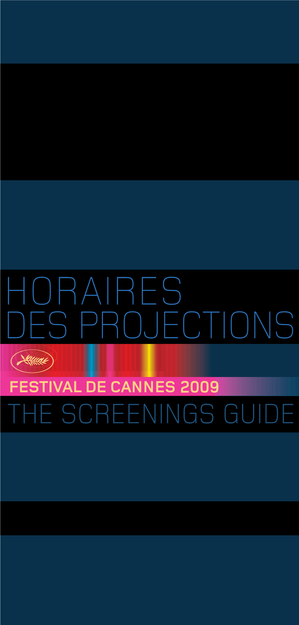 Les Horaires Des Projections (Pdf)