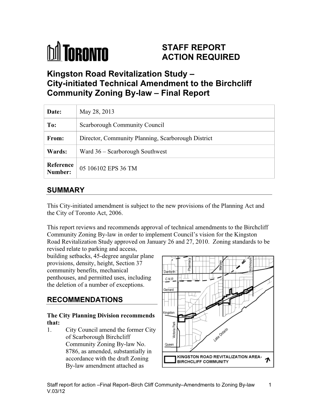 Plan-Final-Kingston Road Study