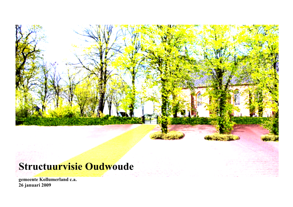 Structuurvisie Oudwoude Gemeente Kollumerland C.A