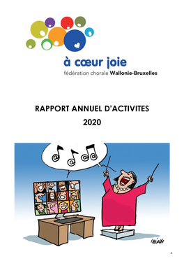 Rapport Annuel D'activites 2020