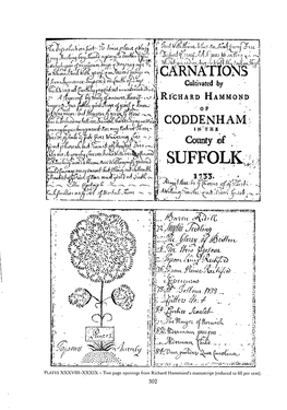 Richard Hammond of Coddenham:� Florist and Philosopher