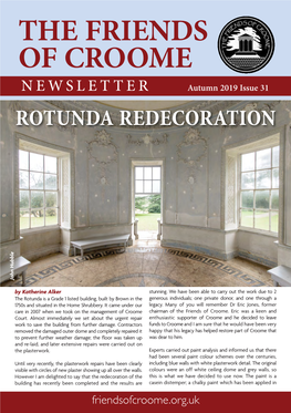 Autumn2019 News 05/08/2019 09:30 Page 1 the FRIENDS of CROOME