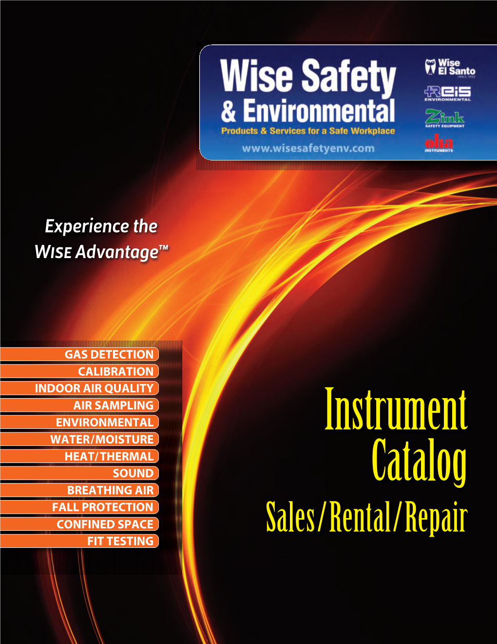 Sales/Rental/Repair FIT TESTING Instrument Catalog-2016 E Instrument Catalog-2016 Resaved II 7/14/16 2:35 PM Page 2