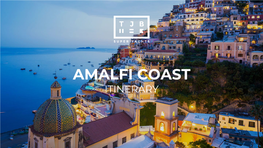Amalfi Coast Itinerary .Pdf