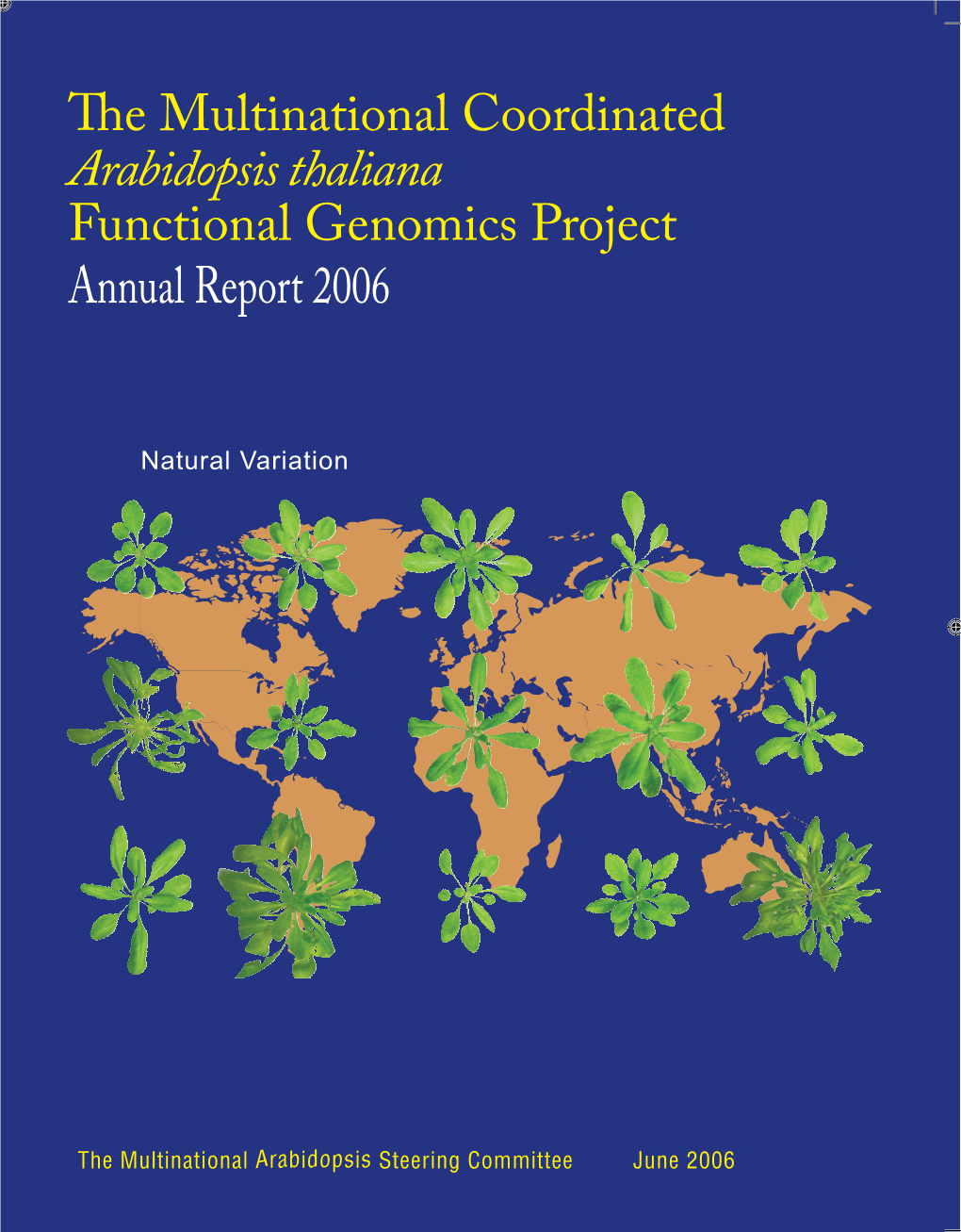 The Multinational Arabidopsis Thaliana Functional Genomics Project