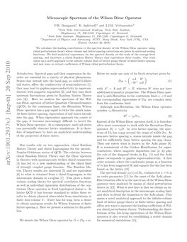 Microscopic Spectrum of the Wilson Dirac Operator