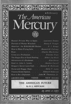 The American Mercury February 1937