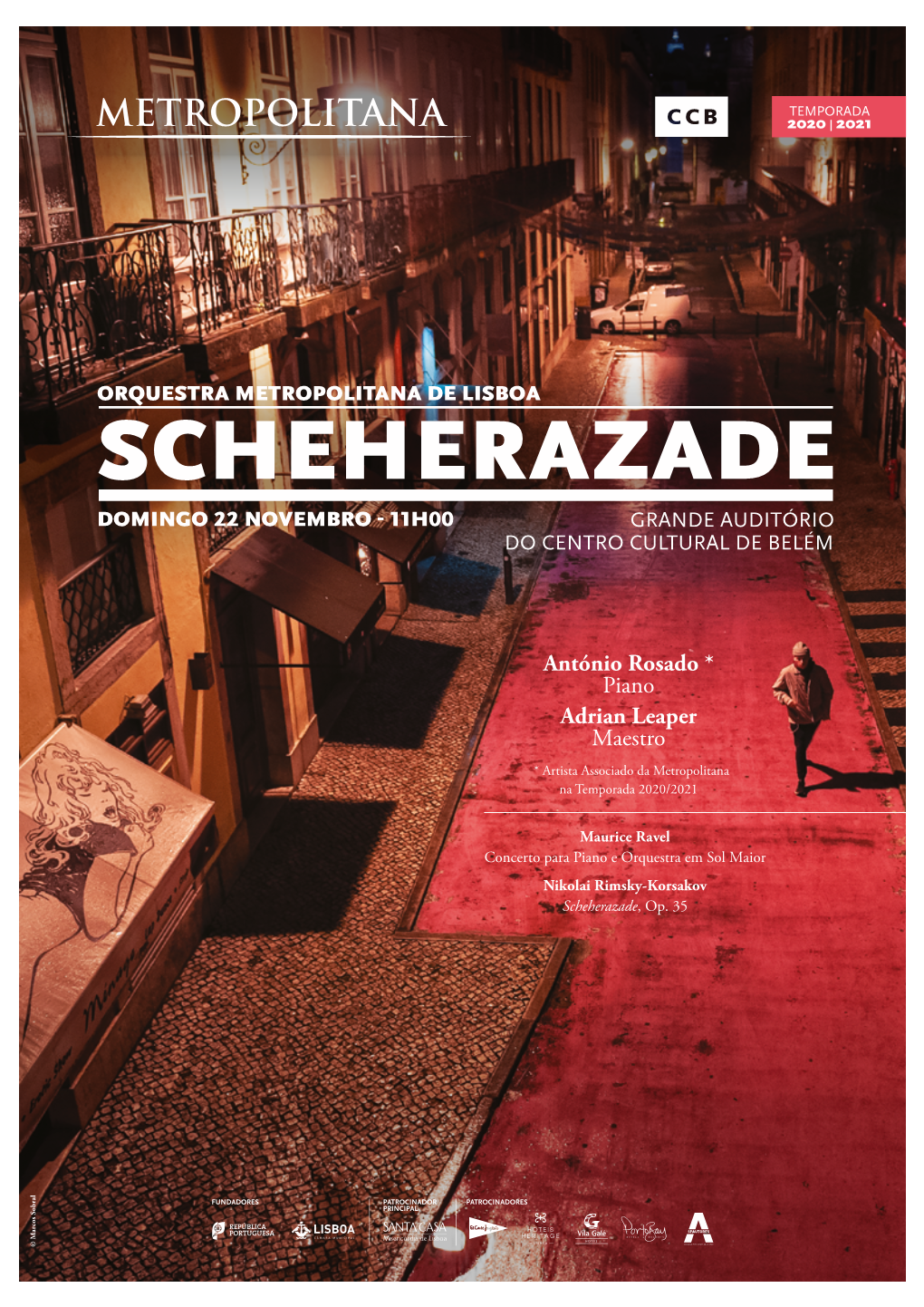 Scheherazade Domingo  Novembro H Grande Auditório Do Centro Cultural De Belém