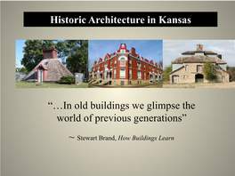 Historic Architecture in Kansas