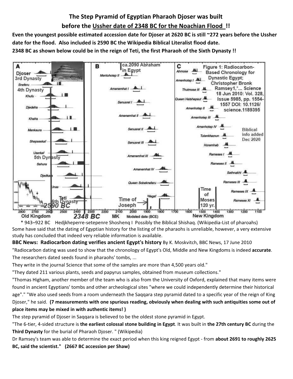 The Step Pyramid of Egyptian Pharaoh Djoser Was Built Before The