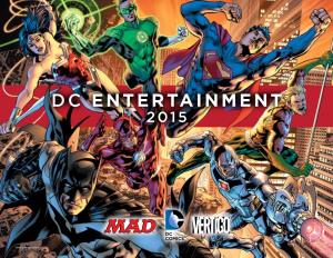 2015 DC Entertainment Media Kit.Pdf