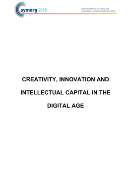 Creativity, Innovation and Intellectual Capital in The