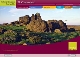 73. Charnwood Area Profile: Supporting Documents